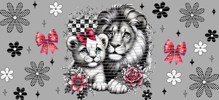 16oz Distressed Checkered-DC-9